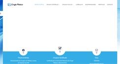 Desktop Screenshot of cirujanoplasticocertificado.com